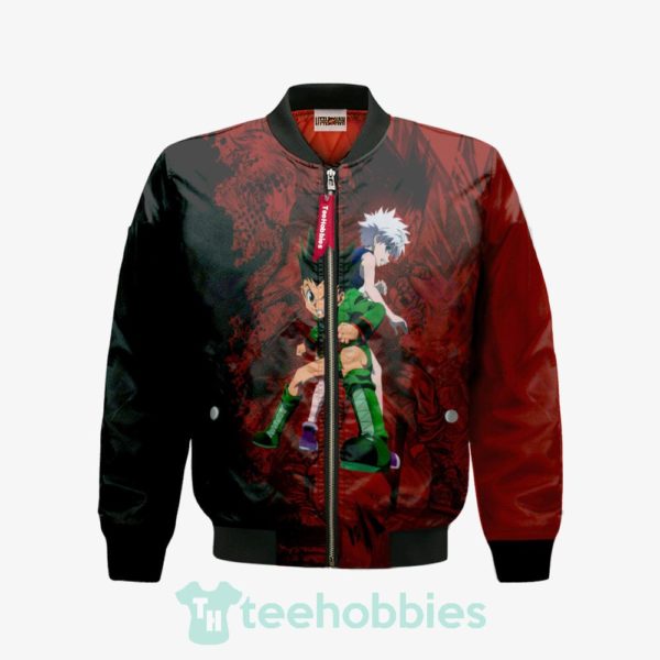 cutsom hunter gon killua bomber jacket 1 KFoFK 600x600px Cutsom Hunter Gon Killua Bomber Jacket