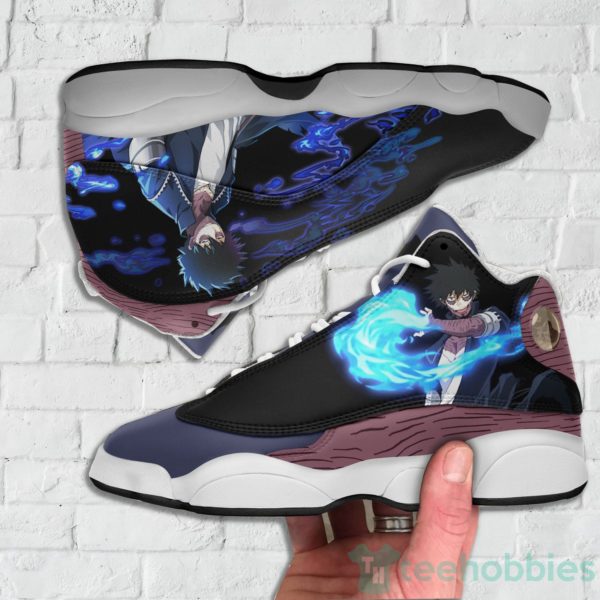 dabi custom my hero academia anime air jordan 13 shoes 3 NmcMg 600x600px Dabi Custom My Hero Academia Anime Air Jordan 13 Shoes