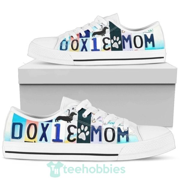 dachshund doxie mom dog low top shoes 1 0A20D 600x600px Dachshund Doxie Mom Dog Low Top Shoes