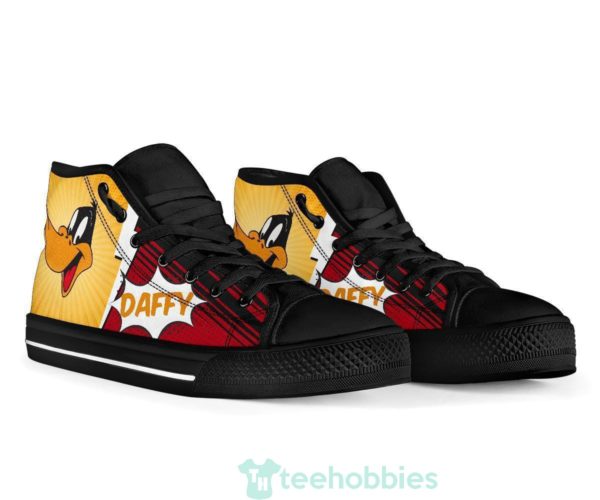 daffy duck fan high top shoes fan gift 3 JnHxC 600x500px Daffy Duck Fan High Top Shoes Fan Gift