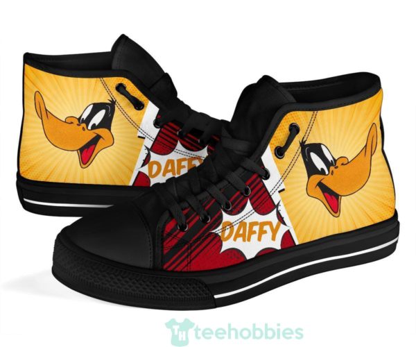 daffy duck fan high top shoes fan gift 4 R6bAh 600x500px Daffy Duck Fan High Top Shoes Fan Gift