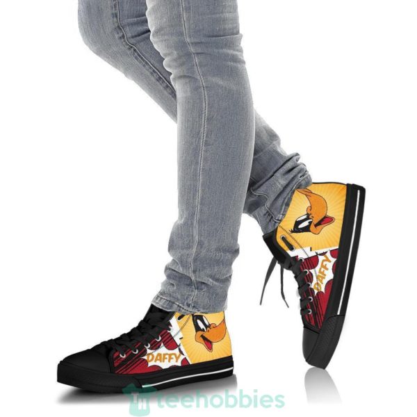 daffy duck fan high top shoes fan gift 5 qcF8q 600x600px Daffy Duck Fan High Top Shoes Fan Gift
