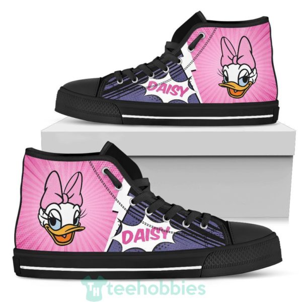daisy duck sneakers high top shoes fan gift 1 DYS8Y 600x600px Daisy Duck Sneakers High Top Shoes Fan Gift