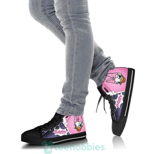 daisy duck sneakers high top shoes fan gift 5 Aeqfa 600x600px Daisy Duck Sneakers High Top Shoes Fan Gift