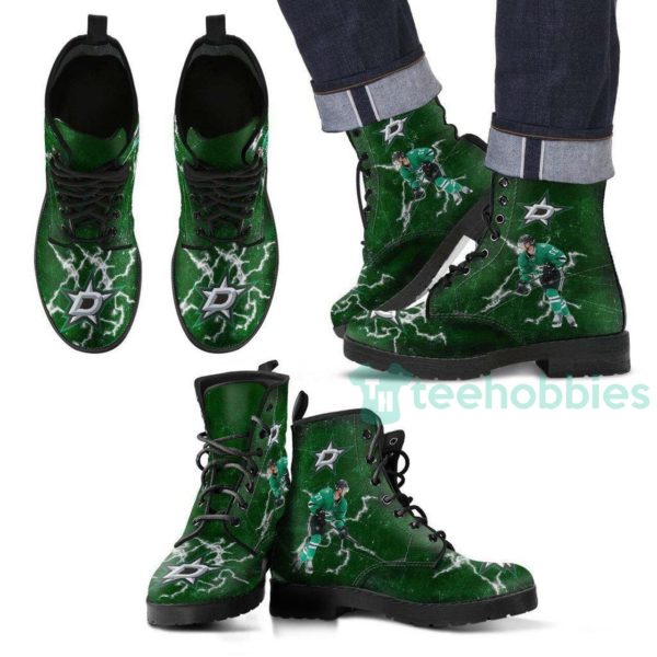 dallas stars leather boots shoes 1 ab0rX 600x600px Dallas Stars Leather Boots Shoes