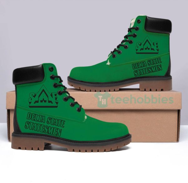 delta state football winter leather boots 1 7mOiz 600x585px Delta State Football Winter Leather Boots