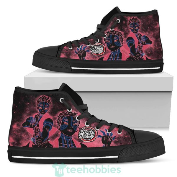demon slayer akaza high top shoes anime fan gift 1 3CqF1 600x600px Demon Slayer Akaza High Top Shoes Anime Fan Gift