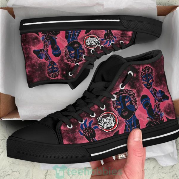 demon slayer akaza high top shoes anime fan gift 2 JVwIV 600x600px Demon Slayer Akaza High Top Shoes Anime Fan Gift