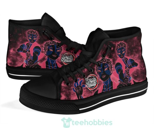 demon slayer akaza high top shoes anime fan gift 4 oMTEi 600x500px Demon Slayer Akaza High Top Shoes Anime Fan Gift