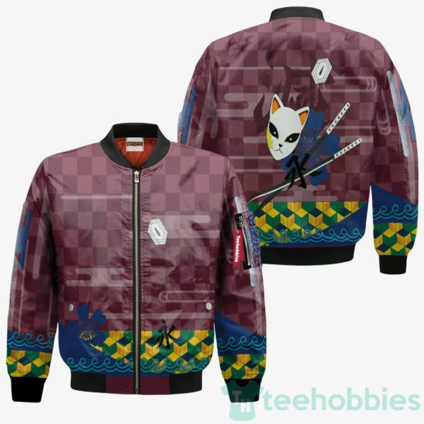 demon slayer custom giyuu tomioka cosplay bomber jacket 3 SQCBv 600x600px Demon Slayer Custom Giyuu Tomioka Cosplay Bomber Jacket
