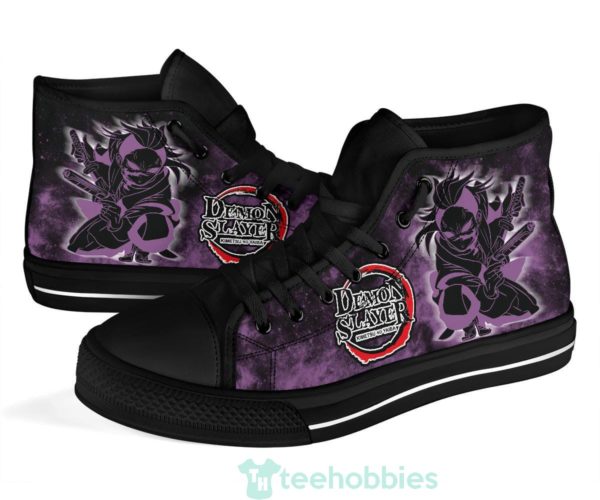 demon slayer genya high top shoes anime fan gift 4 8LQU2 600x500px Demon Slayer Genya High Top Shoes Anime Fan Gift
