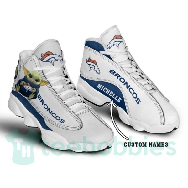 denver broncos grogu baby yoda custom name air jordan 13 unisex shoes 2 tIfh9 600x600px Denver Broncos Grogu Baby Yoda Custom Name Air Jordan 13 Unisex Shoes