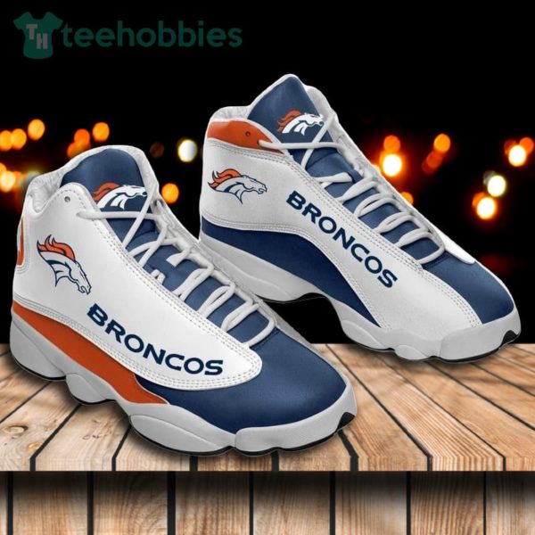 denver broncos team form air jordan 13 sneakers shoes 1 4aw8D 600x600px Denver Broncos Team Form Air Jordan 13 Sneakers Shoes