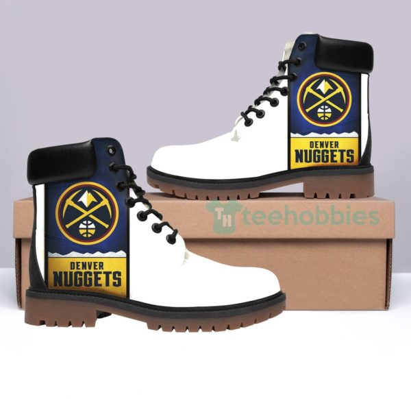 denver nuggets basketball winter leather boots 1 D6vuc 600x582px Denver Nuggets Basketball Winter Leather Boots