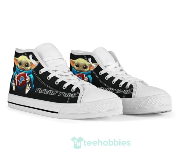 detroit lions cute baby yoda high top shoes fan gift 4 fZHVv 600x500px Detroit Lions Cute Baby Yoda High Top Shoes Fan Gift