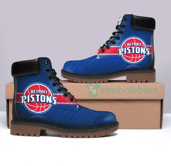 detroit pistons basketball winter leather boots 1 lByLi 600x582px Detroit Pistons Basketball Winter Leather Boots