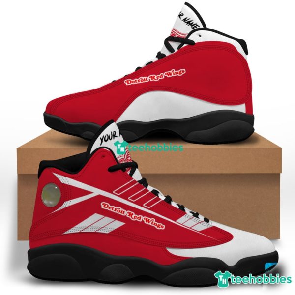 detroit red wings custom name air jordan 13 shoes sneakers mens womens personalized gifts 1 Vd8ue 600x600px Detroit Red Wings Custom Name Air Jordan 13 Shoes Sneakers Mens Womens Personalized Gifts