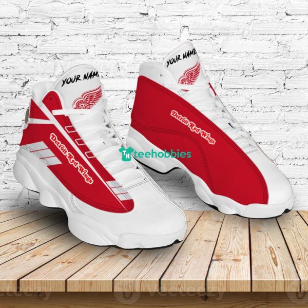 detroit red wings custom name air jordan 13 shoes sneakers mens womens personalized gifts 3 R7tLJ 600x600px Detroit Red Wings Custom Name Air Jordan 13 Shoes Sneakers Mens Womens Personalized Gifts