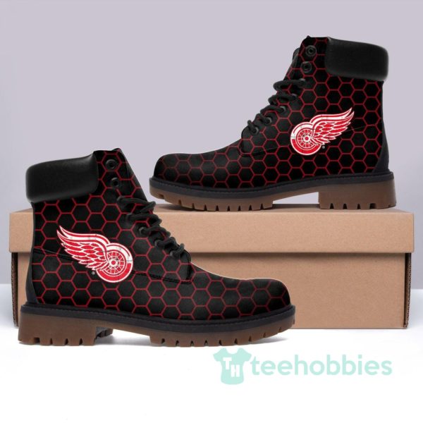 detroit red wings hockey leather boots men women shoes 1 EbGbH 600x600px Detroit Red Wings Hockey Leather Boots Men Women Shoes