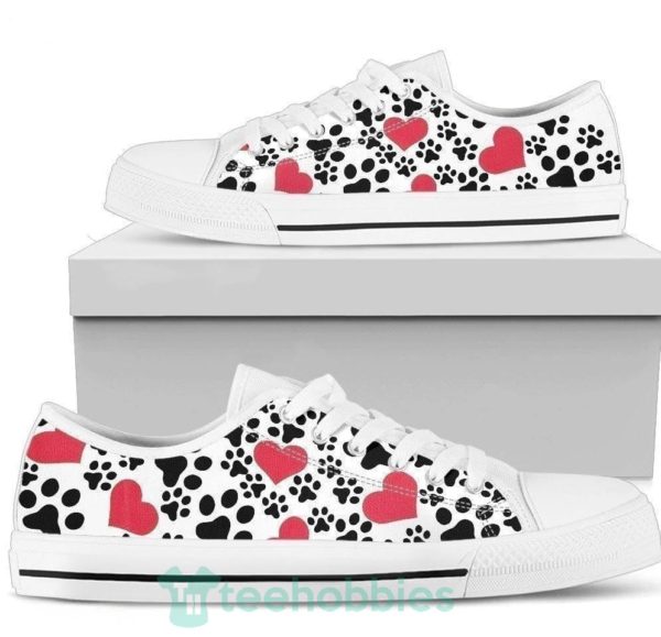 dog paws icon low top shoes gift for dog lover 1 aDGJ7 600x579px Dog Paws Icon Low Top Shoes Gift For Dog Lover