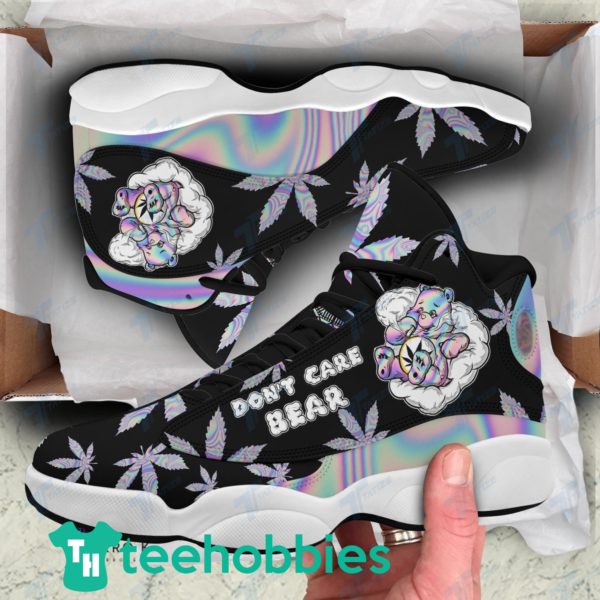 dont care bear weed air jordan 13 sneaker shoes 1 uL5lY 600x600px Dont Care Bear Weed Air Jordan 13 Sneaker Shoes