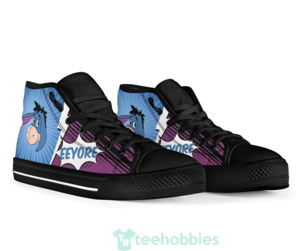 eeyore sneakers winnie the pooh friends high top shoes fan 3 VARU5 600x500px Eeyore Sneakers Winnie The Pooh Friends High Top Shoes Fan