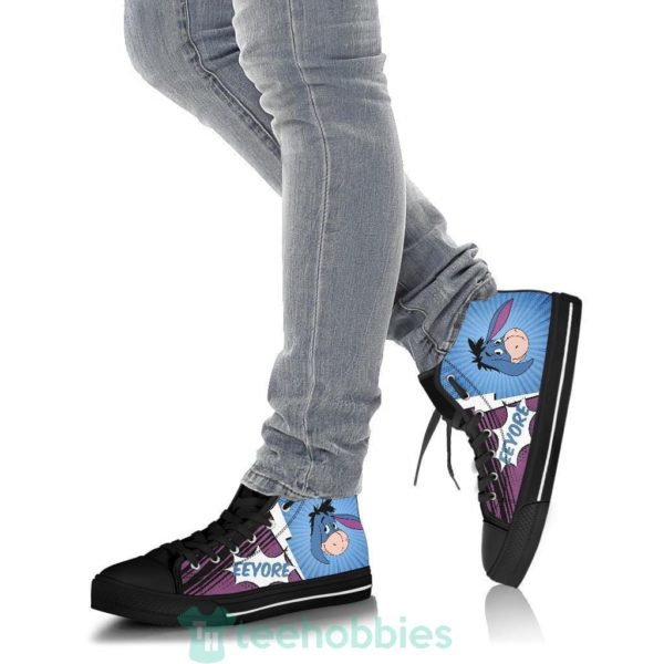 eeyore sneakers winnie the pooh friends high top shoes fan 5 Kt7NZ 600x600px Eeyore Sneakers Winnie The Pooh Friends High Top Shoes Fan