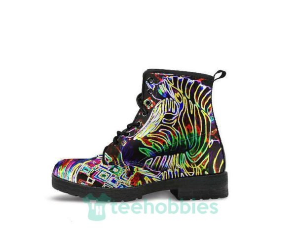 electric zebra leather boots shoes 1 svfDk 600x504px Electric Zebra Leather Boots Shoes