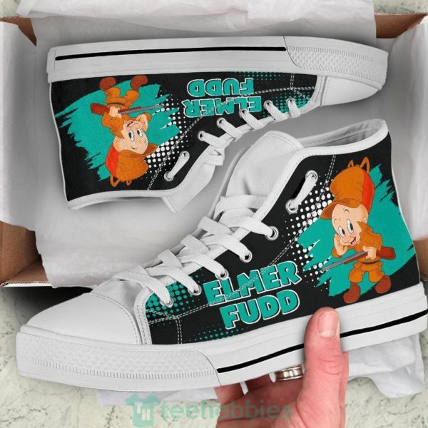 elmer fudd high top shoes looney tunes fan 2 otVLX 600x600px Elmer Fudd High Top Shoes Looney Tunes Fan