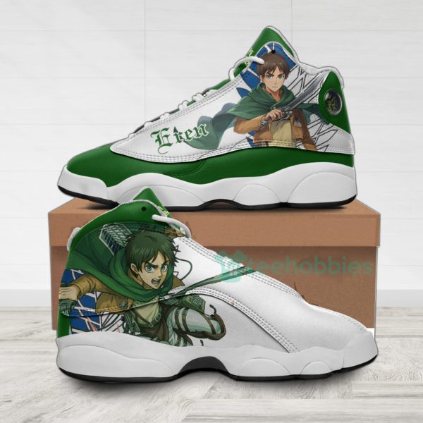 eren yeager custom attack on titan anime air jordan 13 shoes 1 zbda3 600x600px Eren Yeager Custom Attack On Titan Anime Air Jordan 13 Shoes