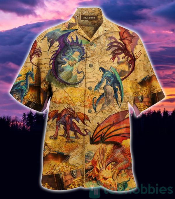 every treasure is guarded by dragons hawaiian shirt 1 KL4GZ 600x682px Every Treasure Is Guarded By Dragons Hawaiian Shirt