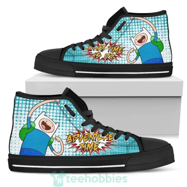 finn sneakers adventure time high top shoes funny gift 1 sLd7x 600x600px Finn Sneakers Adventure Time High Top Shoes Funny Gift