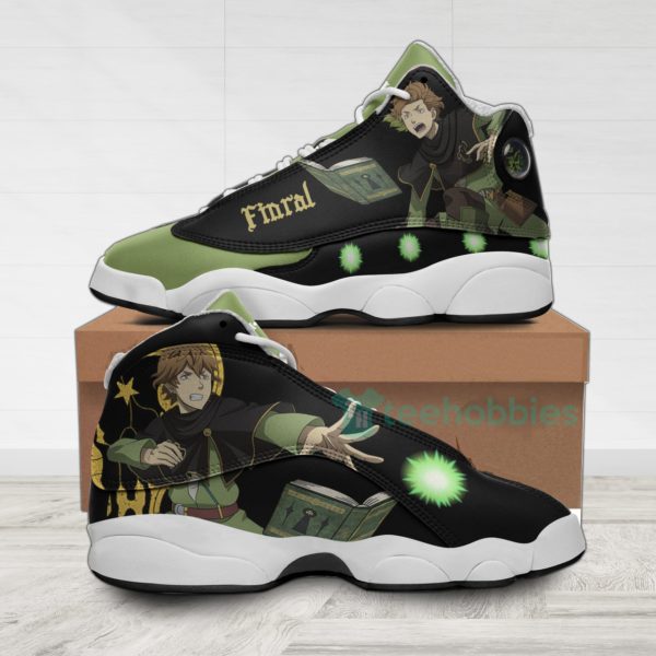 finral roulacas custom black clover anime air jordan 13 shoes 1 iRBiT 600x600px Finral Roulacas Custom Black Clover Anime Air Jordan 13 Shoes