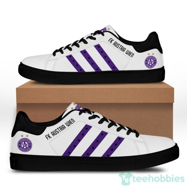 fk austria wien purple striped low top skate shoes 2 nbUdC 600x600px Fk Austria Wien Purple Striped Low Top Skate Shoes