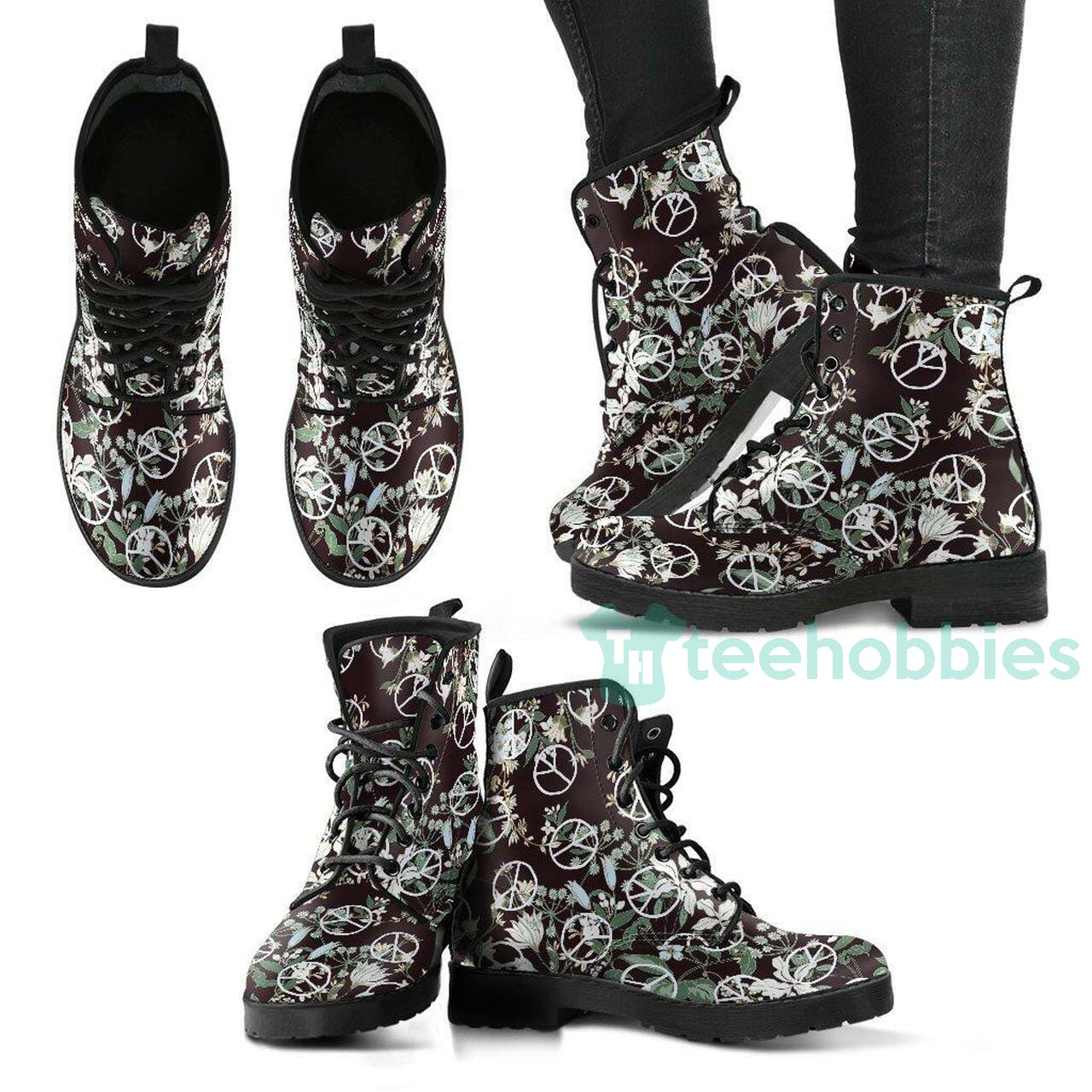 floral-peace-leather-boots-shoes-1-ZWuHf.jpg floral peace leather boots shoes 1 ZWuHf 600x600px Floral Peace Leather Boots Shoes