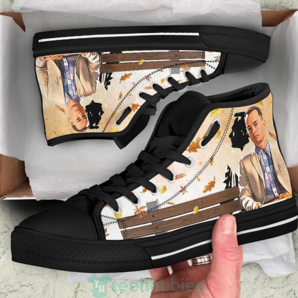 forrest gump simple mans high top shoes funny gift 2 DMqOt 600x600px Forrest Gump Simple Man's High Top Shoes Funny Gift