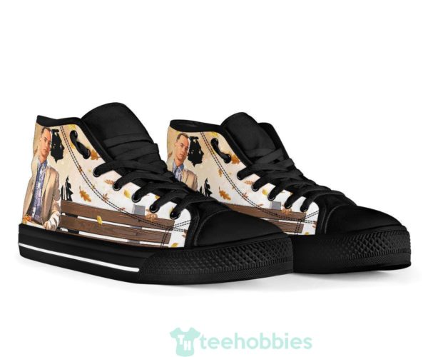 forrest gump simple mans high top shoes funny gift 3 3lIcH 600x500px Forrest Gump Simple Man's High Top Shoes Funny Gift
