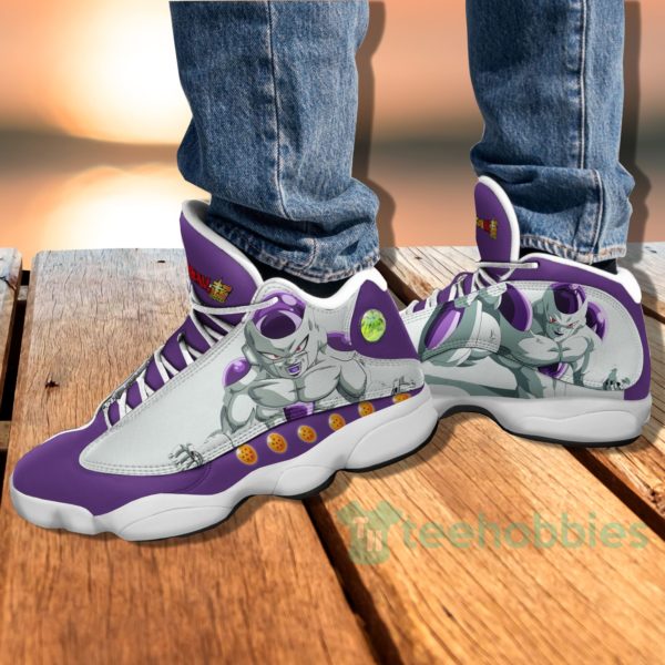 frieza custom dragon ball anime air jordan 13 shoes 4 CEAkT 600x600px Frieza Custom Dragon Ball Anime Air Jordan 13 Shoes