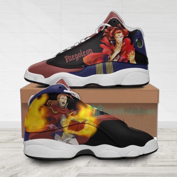 fuegoleon vermillion custom black clover anime air jordan 13 shoes 1 N2eOD 600x600px Fuegoleon Vermillion Custom Black Clover Anime Air Jordan 13 Shoes