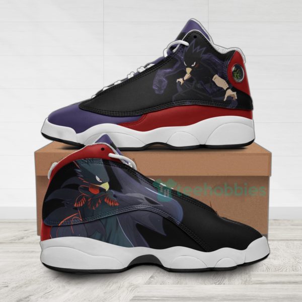 fumikage tokoyami custom my hero academia anime air jordan 13 shoes 1 f5gy6 600x600px Fumikage Tokoyami Custom My Hero Academia Anime Air Jordan 13 Shoes