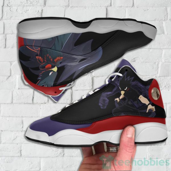 fumikage tokoyami custom my hero academia anime air jordan 13 shoes 3 en48r 600x600px Fumikage Tokoyami Custom My Hero Academia Anime Air Jordan 13 Shoes