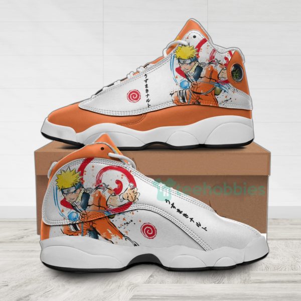 fury of the rasengan custom naruto anime air jordan 13 shoes 1 9J7Ch 600x600px Fury of the Rasengan Custom Naruto Anime Air Jordan 13 Shoes