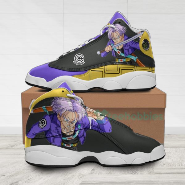 future trunks custom dragon ball anime air jordan 13 shoes 1 jjZjP 600x600px Future Trunks Custom Dragon Ball Anime Air Jordan 13 Shoes