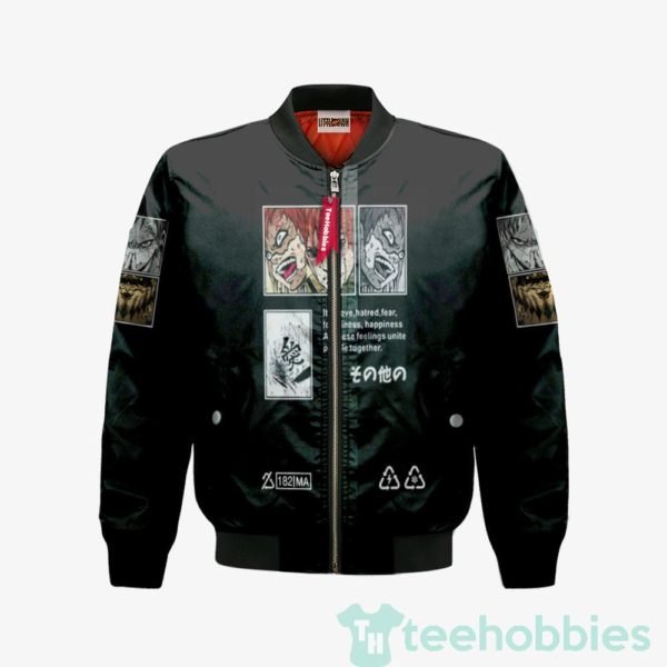gaara buzo custom naruto cosplay bomber jacket 1 1k2RL 600x600px Gaara Buzo Custom Naruto Cosplay Bomber Jacket