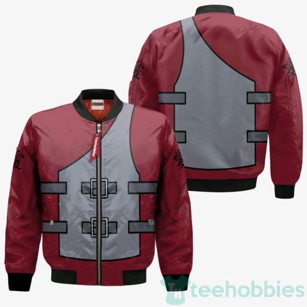 gaara custom naruto shippuden cosplay bomber jacket 3 rWpeY 600x600px Gaara Custom Naruto Shippuden Cosplay Bomber Jacket