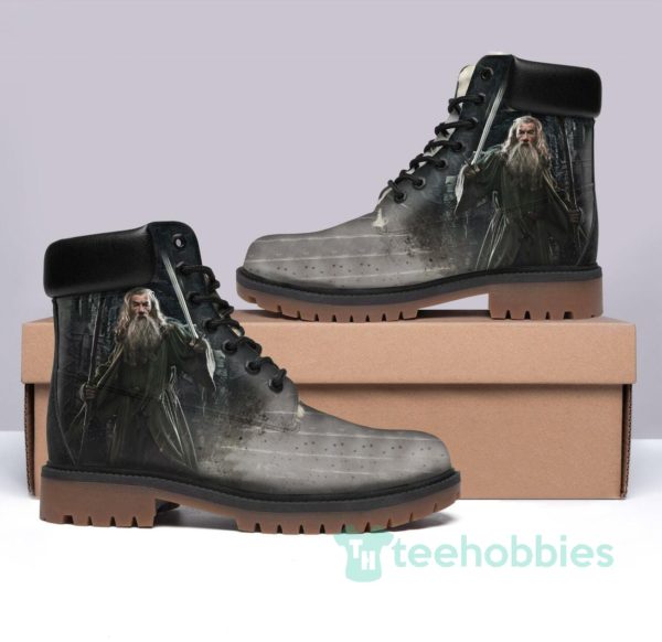 gandalf best movie character leather boots men women shoes 1 npn2c 600x582px Gandalf Best Movie Character Leather Boots Men Women Shoes