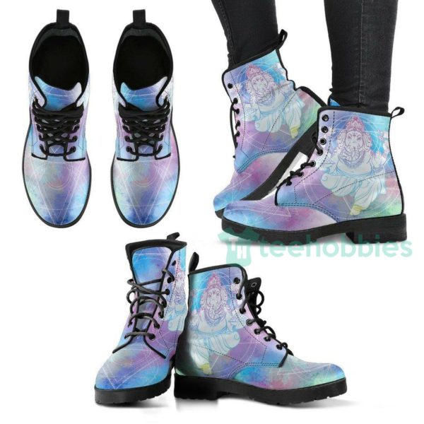 ganesha elephant leather boots shoes 1 0hwM0 600x600px Ganesha Elephant Leather Boots Shoes