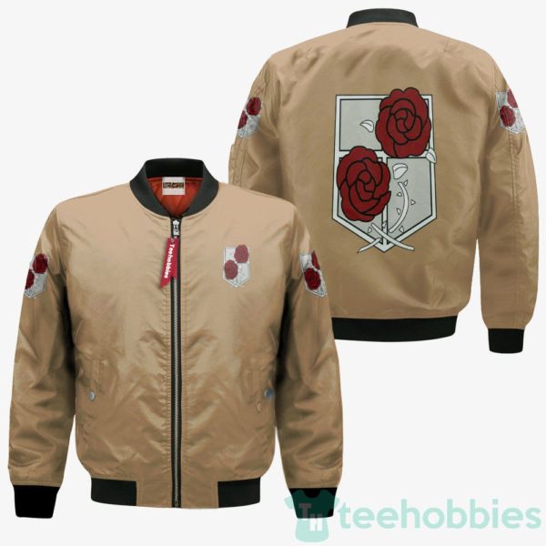 garrison regiment custom attack on titan cosplay bomber jacket 3 RVlp0 600x600px Garrison Regiment Custom Attack On Titan Cosplay Bomber Jacket