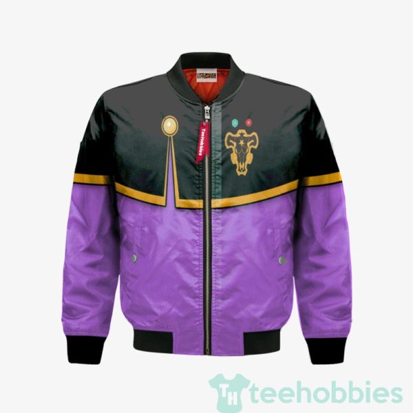 gauche adlai custom black clover cosplay bomber jacket 1 Yt8Rp 600x600px Gauche Adlai Custom Black Clover Cosplay Bomber Jacket