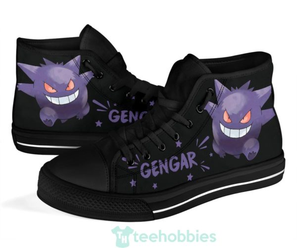 gengar sneakers high top shoes gift idea 1 mlUd2 600x500px Gengar Sneakers High Top Shoes Gift Idea
